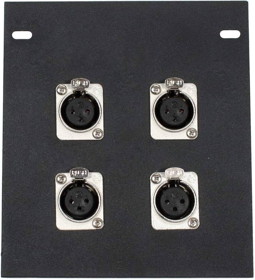 Amazon.com: Elite Core | FB4 | Recessed Floor Box | 4 XLRF